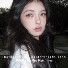 將圖片載入圖庫檢視器 現貨 生薑裸米🤎 af queen啡色 brown 14.50mm 年拋 (兩片裝) 🎀可預訂請撳度數選項中最下🎀 ✨$100/3對✨