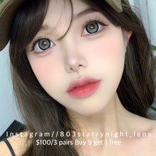 將圖片載入圖庫檢視器 新品預訂✨ 夏日甜果藍💙 af 藍色 blue 14.50mm 年拋 (兩片裝)🎀可預訂請撳度數選項中最下🎀 ✨$100/3對✨