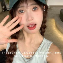 將圖片載入圖庫檢視器 現貨  銀色山泉 ovo 灰色 gray 14.20mm 半年拋 (兩片裝) 🎀可預訂請撳度數選項中最下🎀 ✨$100/3對✨