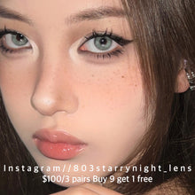 將圖片載入圖庫檢視器 現貨 萊琳青灰💚 ovo 綠色green 14.20mm 半年拋 (兩片裝) 🎀可預訂請撳度數選項中最下🎀 ✨$100/3對✨