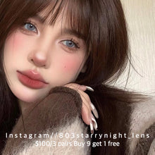 將圖片載入圖庫檢視器 現貨 藍毒🩵 ovo 藍色 blue 14.00mm 半年拋 (兩片裝) 🎀可預訂請撳度數選項中最下🎀 ✨$100/3對✨