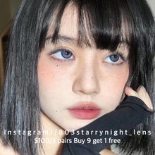 將圖片載入圖庫檢視器 現貨  霧面鱷 ovo 藍色 blue 14.50mm 半年拋 (兩片裝) 🎀可預訂請撳度數選項中最下🎀 ✨$100/3對✨