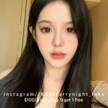 將圖片載入圖庫檢視器 新品預訂✨ 醬心可可🤎 af 棕色 brown 14.50mm 年拋 (兩片裝) 🎀可預訂請撳度數選項中最下🎀 ✨$100/3對✨