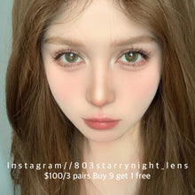 將圖片載入圖庫檢視器 新品預訂✨  酸甜青檸🍋🟩 thestarlens 綠色 green 14.20mm 半年拋 (兩片裝) 🎀可預訂請撳度數選項中最下🎀 ✨$100/3對✨