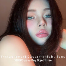 將圖片載入圖庫檢視器 現貨 納吉尼蛇女💚 Clamido 綠色 green 14.20mm 年拋 (兩片裝) 🎀可預訂請撳度數選項中最下🎀 ✨$100/3對✨