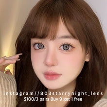 將圖片載入圖庫檢視器 現貨 慕尼灰🩶 afqueen 灰色 gray 14.50mm 年拋 (兩片裝) 🎀可預訂請撳度數選項中最下🎀 ✨$100/3對✨