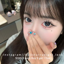 將圖片載入圖庫檢視器 新品預訂✨藍色圓舞曲💙 af 藍色 blue 14.50mm 半年拋 (兩片裝) 🎀可預訂請撳度數選項中最下🎀 ✨$100/3對✨