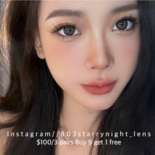 將圖片載入圖庫檢視器 現貨 超大黑珍珠🩶 afqueen 灰色 gray 14.50mm 年拋 (兩片裝) 🎀可預訂請撳度數選項中最下🎀 ✨$100/3對✨