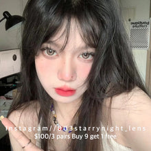 將圖片載入圖庫檢視器 新品預訂✨花園宇宙🤎 xiyou啡色 brown 14.50mm 年拋 (兩片裝) 🎀可預訂請撳度數選項中最下🎀 ✨$100/3對✨