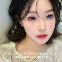 將圖片載入圖庫檢視器 現貨 星球居民💙   Thestarlens 藍色 BLUE 14.50mm 年拋 (兩片裝)🎀可預訂請撳度數選項中最下🎀 ✨$100/3對✨