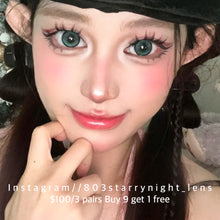 將圖片載入圖庫檢視器 現貨 霧中青  af 綠色 green 14.50mm 年拋 (兩片裝) 🎀可預訂請撳度數選項中最下🎀 ✨$100/3對✨