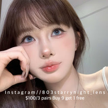 將圖片載入圖庫檢視器 現貨 冰水泡泡🫧🩵 af 藍色 blue 14.20mm 年拋(兩片裝)🎀可預訂請撳度數選項中最下🎀 ✨$100/3對✨