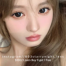 將圖片載入圖庫檢視器 新品預訂✨ 純欲戰神 🖤 thestarlens 黑色 black 14.50mm 半年拋 (兩片裝) 🎀可預訂請撳度數選項中最下🎀 ✨$100/3對✨