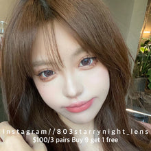 將圖片載入圖庫檢視器 現貨 百香烏龍🩷 AfQueen 粉紅色 pink 14.50mm 年拋 (兩片裝) 🎀可預訂請撳度數選項中最下🎀 ✨$100/3對✨