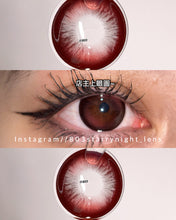 將圖片載入圖庫檢視器 現貨 超大赤霞珠❤️ Obalen 紅色 red 14.50mm 半年拋 (兩片裝) 🎀可預訂請撳度數選項中最下🎀 ✨$140/3對✨