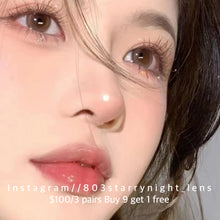 將圖片載入圖庫檢視器 新品預訂✨ 草莓晶 ovo 棕色 brown 14.20mm 半年拋 (兩片裝) 🎀可預訂請撳度數選項中最下🎀 ✨$100/3對✨