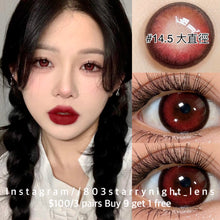 將圖片載入圖庫檢視器 現貨 血泣玫瑰🩸🌹 ovo 紅色 red 14.50mm 半年拋 (兩片裝)🎀可預訂請撳度數選項中最下🎀 ✨$100/3對✨
