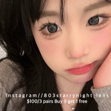 將圖片載入圖庫檢視器 現貨 黑桃愛麗絲🖤 af queen 黑色 black 14.50mm 年拋 (兩片裝) 🎀可預訂請撳度數選項中最下🎀 ✨$100/3對✨