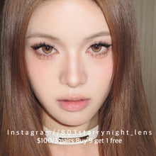 將圖片載入圖庫檢視器 現貨 土豆腦袋🧡 ovo  啡色 brown 14.50mm 半年拋 (兩片裝) 🎀可預訂請撳度數選項中最下🎀 ✨$100/3對✨