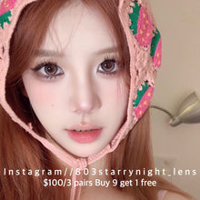 將圖片載入圖庫檢視器 現貨 巴斯克玫瑰🩷🌹 ovolook 粉紅色 啡色 brown pink 14.20mm 半年拋 (兩片裝) 🎀可預訂請撳度數選項中最下🎀 ✨$100/3對✨