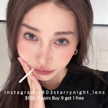 將圖片載入圖庫檢視器 現貨 海的女兒🩶 afqueen 灰色 gray 14.50mm 年拋 (兩片裝) 🎀可預訂請撳度數選項中最下🎀 ✨$100/3對✨