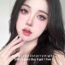 將圖片載入圖庫檢視器 現貨 未來世界🩶🩷 xiyou 粉紅色 灰色 gray pink 14.20mm 年拋 (兩片裝) 🎀可預訂請撳度數選項中最下🎀 ✨$100/3對✨