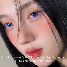 將圖片載入圖庫檢視器 新品預訂✨霓虹幽紫紫💜 Tina 紫色 Purple 14.20mm 半年拋 (兩片裝) 🎀可預訂請撳度數選項中最下🎀 ✨$100/3對✨