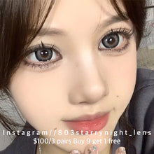 將圖片載入圖庫檢視器 現貨 甜櫻芭比藍💙Xiyou 灰色 gray 14.50mm 年拋 (兩片裝)🎀可預訂請撳度數選項中最下🎀 ✨$100/3對✨