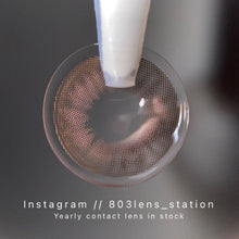 將圖片載入圖庫檢視器 新品預訂🫧 旺仔粉棕 巧克力色 ovo  brown 14.0mm 日拋 (一盒五對)