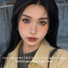 將圖片載入圖庫檢視器 新品預訂✨花園宇宙🤎 xiyou啡色 brown 14.50mm 年拋 (兩片裝) 🎀可預訂請撳度數選項中最下🎀 ✨$100/3對✨