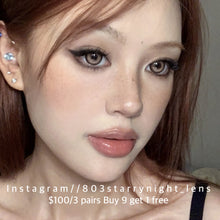 將圖片載入圖庫檢視器 新品預訂✨ 黑羚羊棕🤎 af 啡色 brown 14.50mm 年拋 (兩片裝) 🎀可預訂請撳度數選項中最下🎀 ✨$100/3對✨