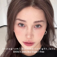 將圖片載入圖庫檢視器 現貨 海的女兒🩶 afqueen 灰色 gray 14.50mm 年拋 (兩片裝) 🎀可預訂請撳度數選項中最下🎀 ✨$100/3對✨