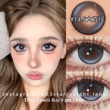 將圖片載入圖庫檢視器 現貨 反叛怪可愛 💙 Tina 藍色 blue 14.50mm 半年拋 (兩片裝) 🎀可預訂請撳度數選項中最下🎀 ✨$100/3對✨