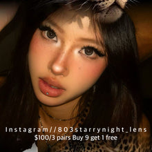 將圖片載入圖庫檢視器 新品預訂✨ 浪漫失約🩶 Tina 灰色 gray 14.20mm 年拋 (兩片裝) 🎀可預訂請撳度數選項中最下🎀 ✨$100/3對✨