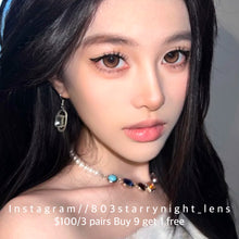 將圖片載入圖庫檢視器 現貨 泡泡啤酒🍻 AfQueen 啡色 brown 14.50mm 年拋 (兩片裝)🎀可預訂請撳度數選項中最下🎀 ✨$100/3對✨