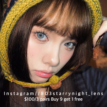 將圖片載入圖庫檢視器 現貨 藍毒🩵 ovo 藍色 blue 14.00mm 半年拋 (兩片裝) 🎀可預訂請撳度數選項中最下🎀 ✨$100/3對✨