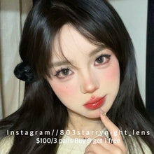 將圖片載入圖庫檢視器 現貨 快樂修狗🤎 Tina啡色 brown 14.20mm 半年拋 (兩片裝) 🎀可預訂請撳度數選項中最下🎀 ✨$100/3對✨