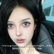 將圖片載入圖庫檢視器 現貨 權利白茶🩶 af queen 灰色 gray 14.50mm 年拋 (兩片裝) 🎀可預訂請撳度數選項中最下🎀 ✨$100/3對✨