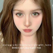 將圖片載入圖庫檢視器 新品預訂✨  酸甜青檸🍋🟩 thestarlens 綠色 green 14.20mm 半年拋 (兩片裝) 🎀可預訂請撳度數選項中最下🎀 ✨$100/3對✨
