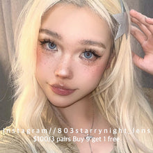 將圖片載入圖庫檢視器 現貨 賽博冰種🩵Clamido 藍色 blue14.20mm 年拋 (兩片裝) 🎀可預訂請撳度數選項中最下🎀 ✨$100/3對✨