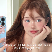 將圖片載入圖庫檢視器 現貨 金龍魚藍💙 Tina 藍色 blue 14.50mm 半年拋 (兩片裝) 🎀可預訂請撳度數選項中最下🎀 ✨$100/3對✨