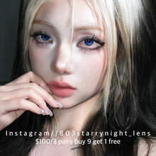 將圖片載入圖庫檢視器 現貨 香凝蝶翅🦋 af 紫色 藍色 blue Purple 14.50mm 年拋(兩片裝)🎀可預訂請撳度數選項中最下🎀 ✨$100/3對✨