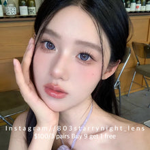 將圖片載入圖庫檢視器 現貨 葡萄露🍇  af 紫色 purple 14.50mm 年拋 (兩片裝) 🎀可預訂請撳度數選項中最下🎀 ✨$100/3對✨