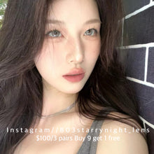 將圖片載入圖庫檢視器 現貨 淨白提花🩶 Tina 灰色 gray 14.20mm 半年拋 (兩片裝) 🎀可預訂請撳度數選項中最下🎀 ✨$100/3對✨