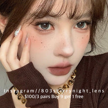 將圖片載入圖庫檢視器 現貨 冰糖眼淚🩶 The starlens 灰色 gray 14.50mm 年拋 (兩片裝) 🎀可預訂請撳度數選項中最下🎀 ✨$100/3對✨