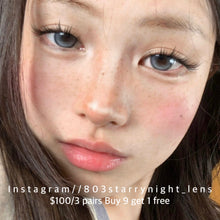 將圖片載入圖庫檢視器 新品預訂✨  流動的海🌊  thestarlens 藍色 Blue 14.50mm 半年拋 (兩片裝) 🎀可預訂請撳度數選項中最下🎀 ✨$100/3對✨