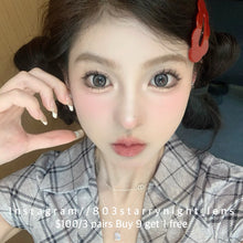 將圖片載入圖庫檢視器 現貨 月光小貓🐱🩶 af queen 灰色 gray 14.50mm 年拋 (兩片裝) 🎀可預訂請撳度數選項中最下🎀 ✨$100/3對✨