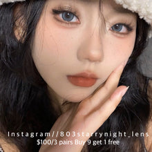 將圖片載入圖庫檢視器 現貨 奇亞種子🩶 Tina 灰色 gray 14.20mm 半年拋 (兩片裝) 🎀可預訂請撳度數選項中最下🎀 ✨$100/3對✨