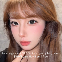 將圖片載入圖庫檢視器 新品預訂✨thestarlens 炸毛小貓🐈🖤 14.5mm 黑色 black 半年拋(兩片裝)🎀可預訂請撳度數選項中最下🎀 ✨$100/3對✨