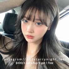 將圖片載入圖庫檢視器 新品預訂✨霓虹幽紫藍💙 Tina 藍色 blue 14.20mm 半年拋 (兩片裝) 🎀可預訂請撳度數選項中最下🎀 ✨$100/3對✨